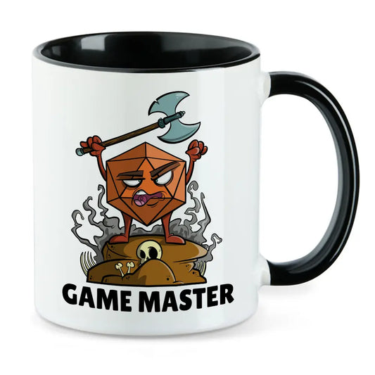 D20 W20 Würfel Pen and Paper Game Master Tasse