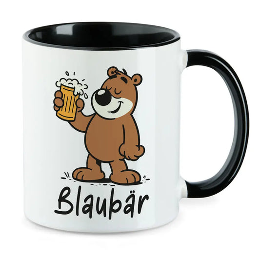 Blaubär - lustige Bierliebhaber Tasse
