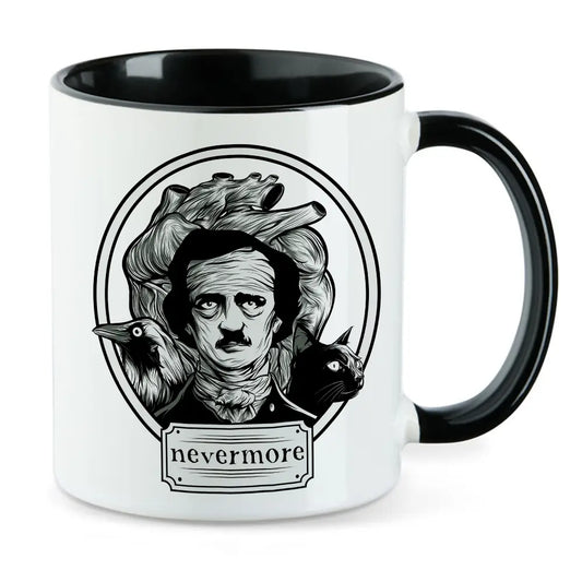 Edgar Allan Poe Nevermore Tasse