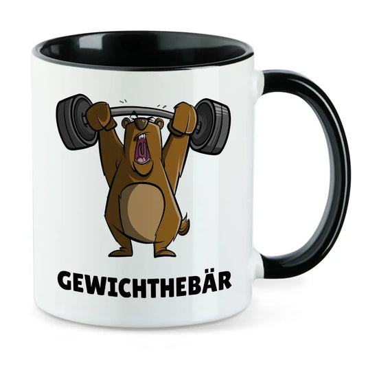 Gewichthebär - lustiges Geschenk für Bodybuilder Tasse