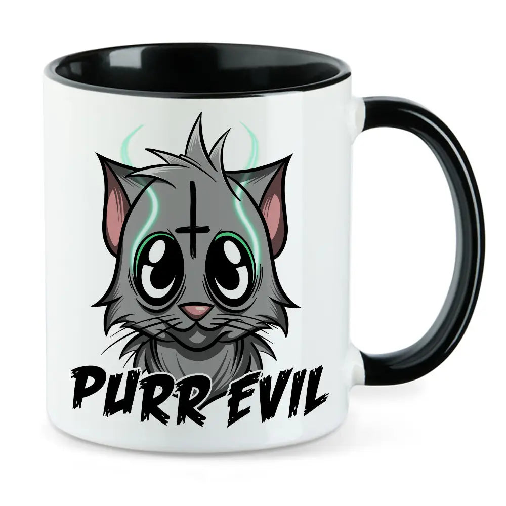Purr Evil - Böse Katze Tasse