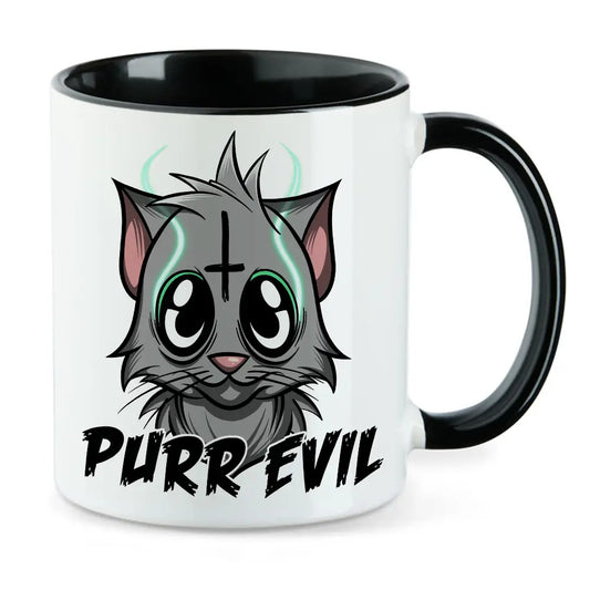 Purr Evil - Böse Katze Tasse