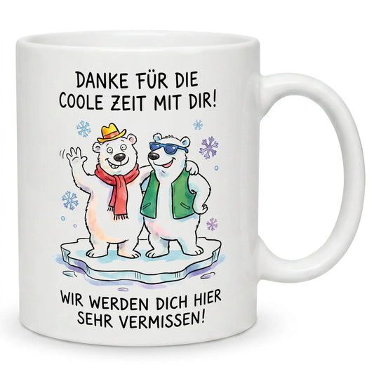 Danke für die coole Zeit - Jobwechsel Kollegen Abschied