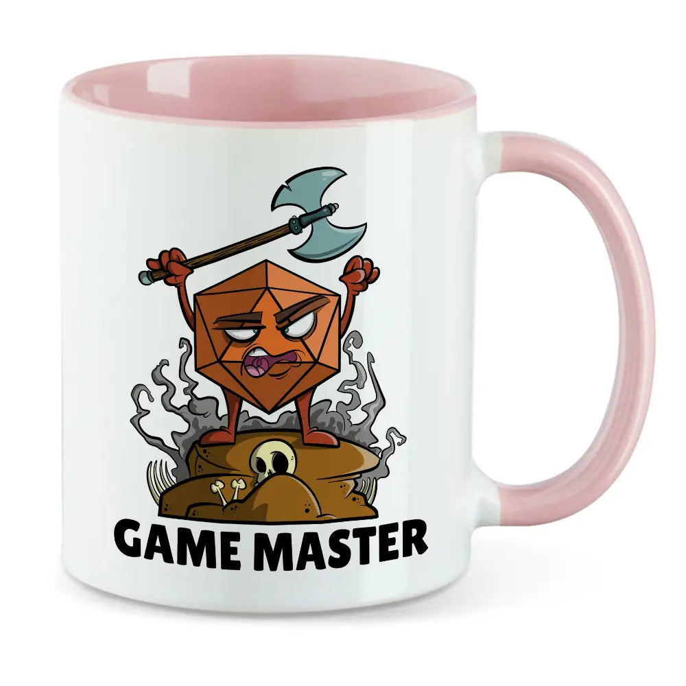 D20 W20 Würfel Pen and Paper Game Master Tasse