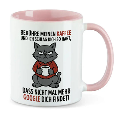 Berühr meinen Kaffee - Kaffeeliebhaber Geschenk Tasse