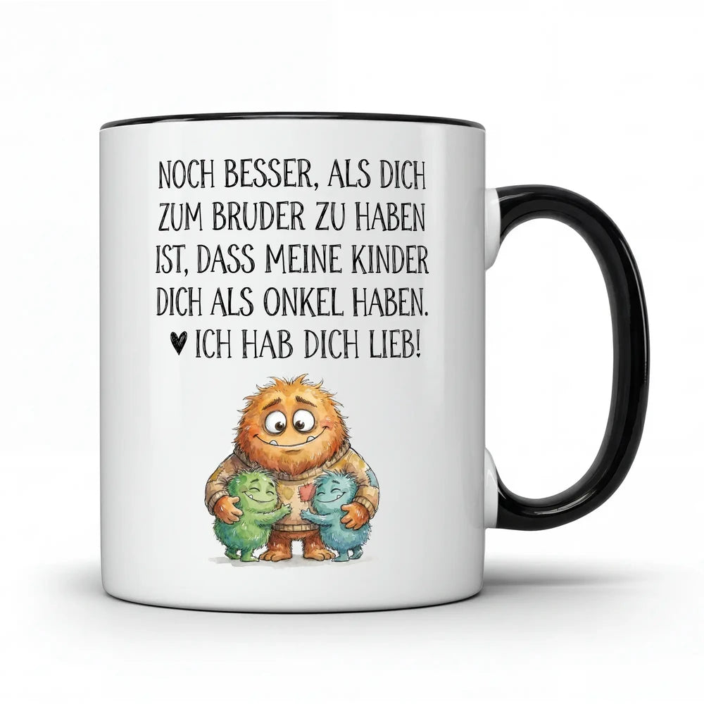 Bester Bruder Bester Onkel Tasse