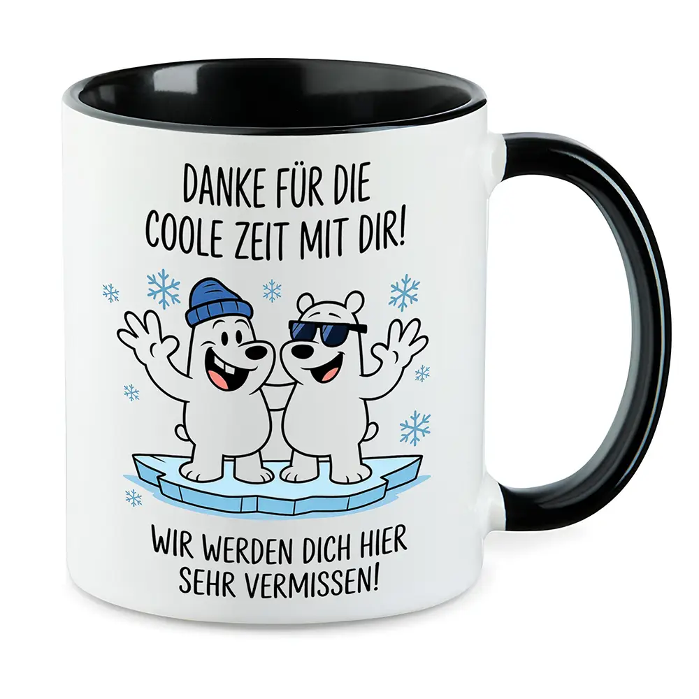 Danke für die coole Zeit - Jobwechsel Kollegen Abschied